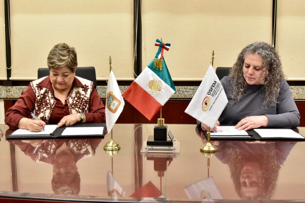 Para mayor transparencia, firman convenio en materia de fiscalización Contraloría del GEM y OSFEM