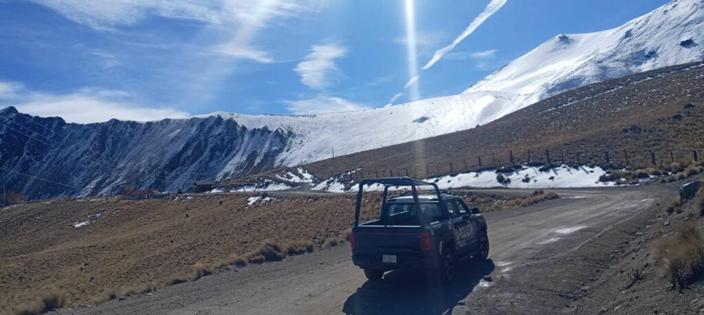 Despliega Gobierno municipal operativo de alta montaña en el Nevado de Toluca