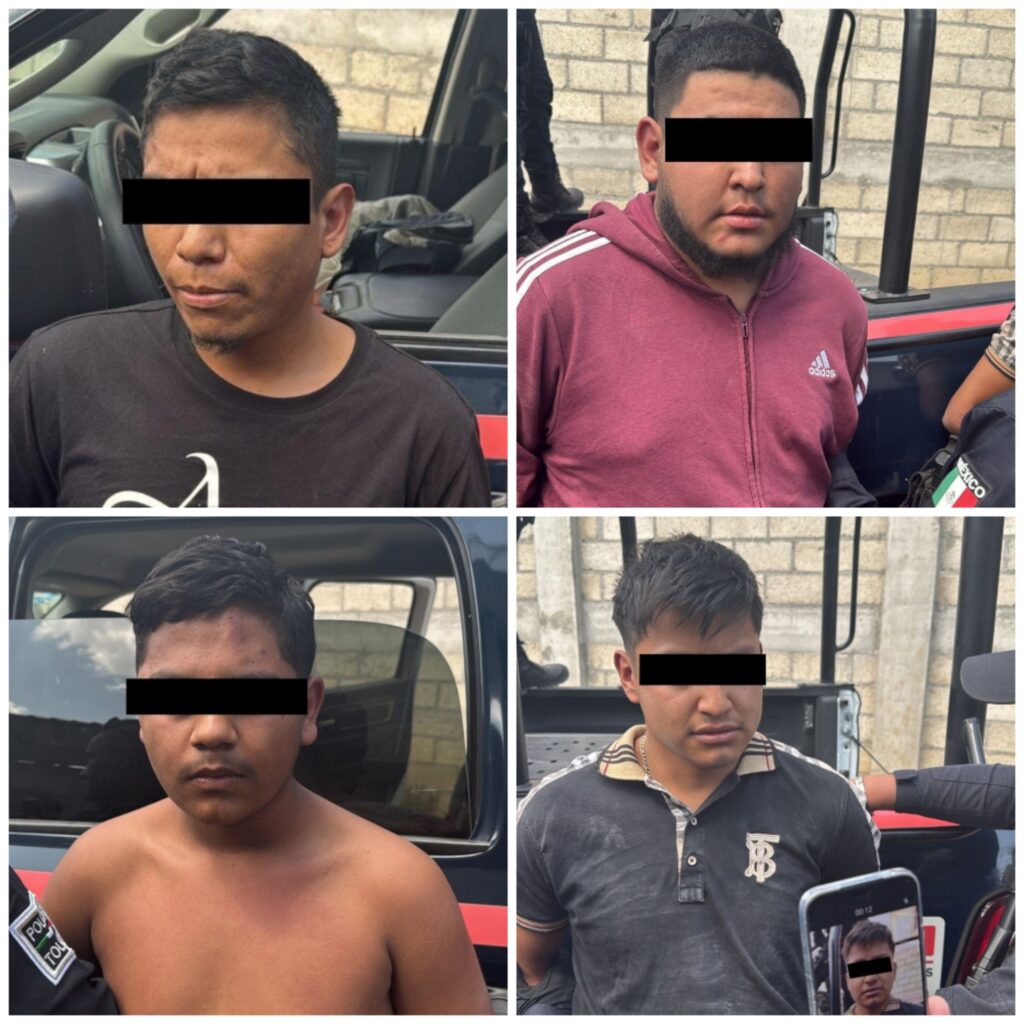 Desmantela Toluca banda de secuestradores y rescata a una persona