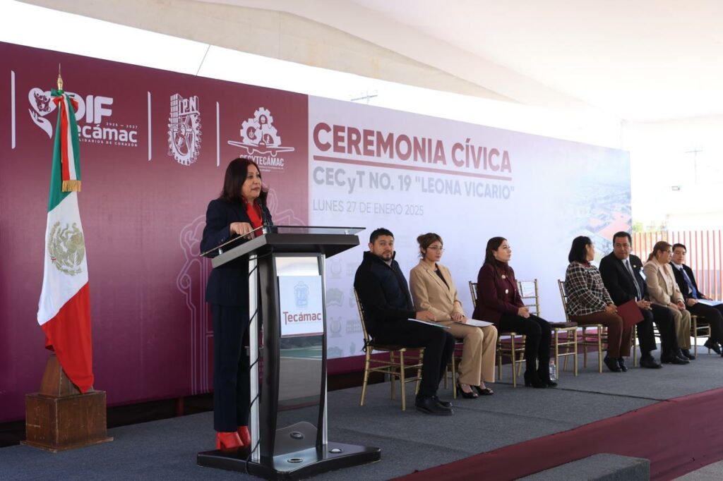 Destaca alcaldesa Rosi Wong apoyo del IPN para formar profesionales en Tecámac