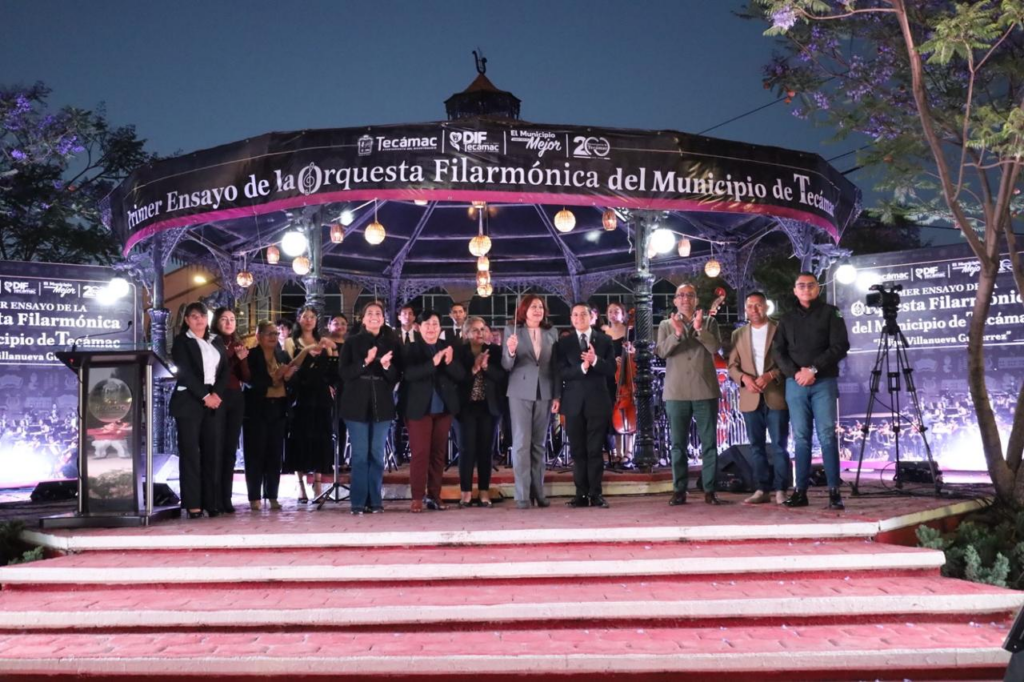 Inicia ensayos la Orquesta Filarmónica de Tecámac “Felipe Villanueva Gutiérrez”