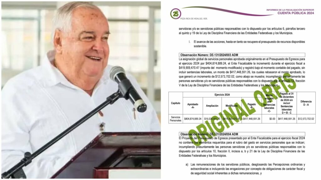 Otra del alcalde de Poza Rica: morenista “pulpo” Remes “esfumó” 25 mdp