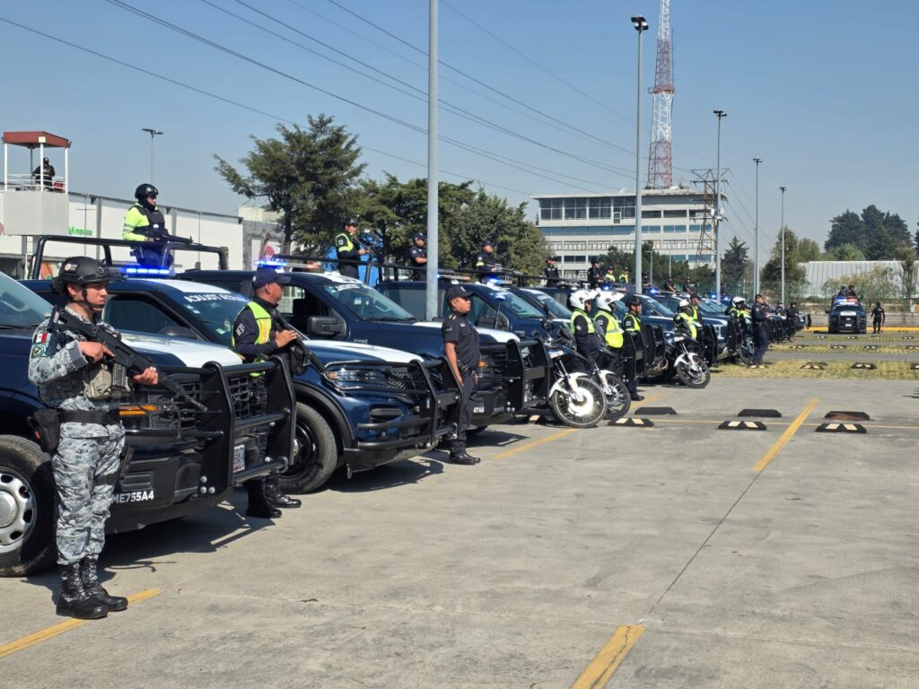 Instruye alcalde de Toluca despliegue de más de 900 elementos municipales para vigilar el Buen Fin