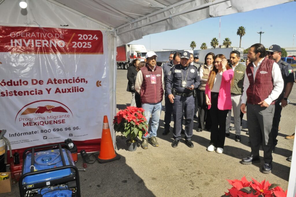 Inicia Operativo Invierno 2024-2025 «Migrante Mexiquense»