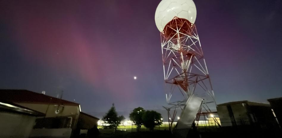 Una tormenta geomagnética: la luna casi llena podría afectar a la aurora boreal