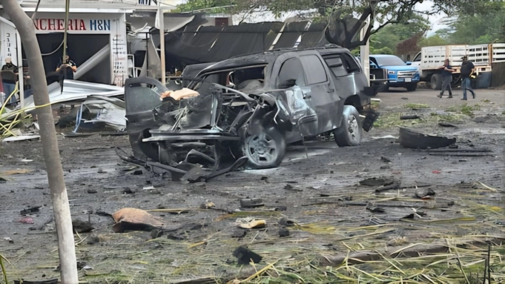 FGR: coche bomba en Michoacán no fue acto terrorista