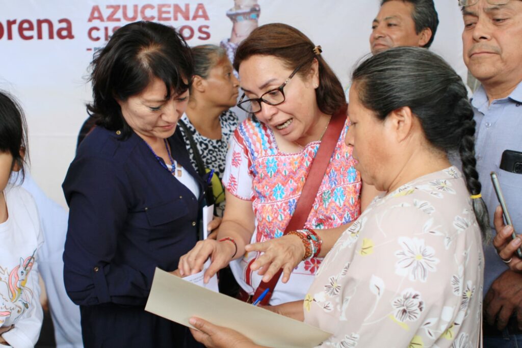 Sin moches, el recurso público irá directo a la gente: Azucena Cisneros