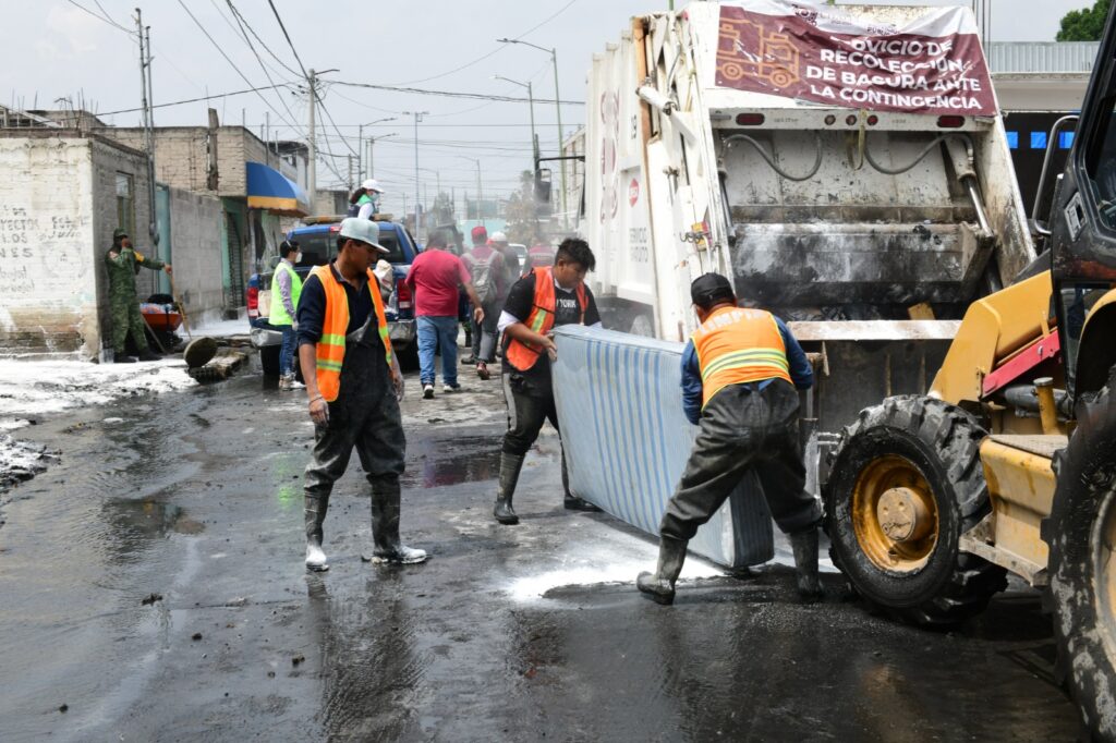 Instalarán en Chalco 25 equipos de bombeo para prevenir incremento en el nivel del agua