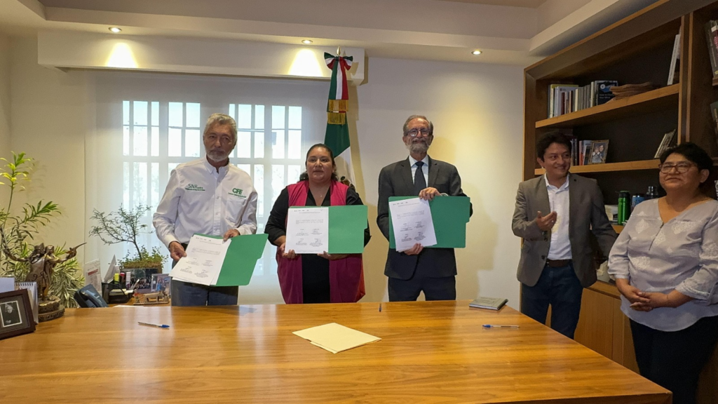 Firman Secretaría del Agua y CFE Memorándum de Entendimiento para fortalecer la eficiencia hídrica y energética en Edoméx