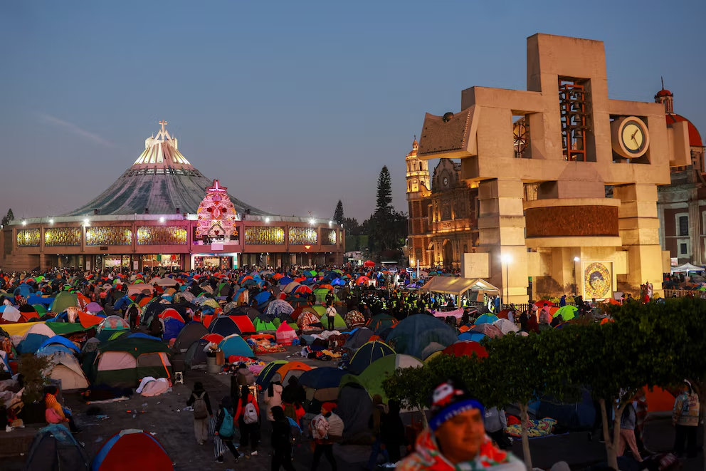 Más de 13 millones de fieles visitan la Basílica de Guadalupe