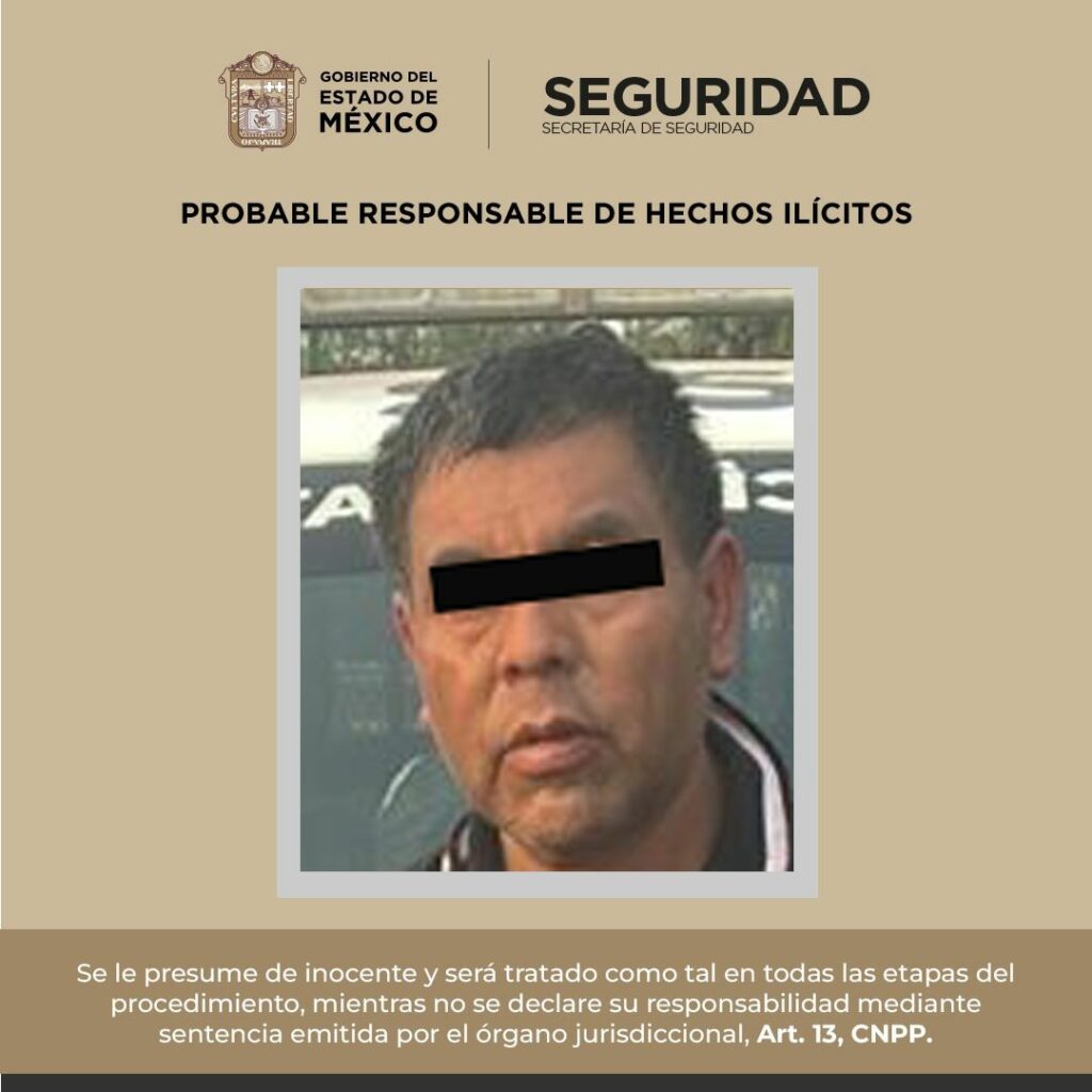 Detienen a sujeto por portación de arma prohibida y delitos contra ls salud