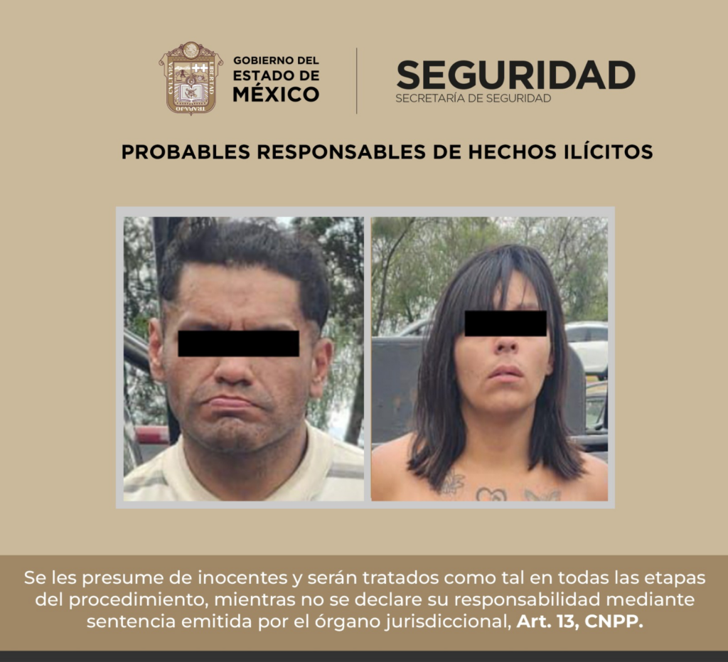 Detienen a dos personas por presuntos delitos contra la salud en Cuautitlán