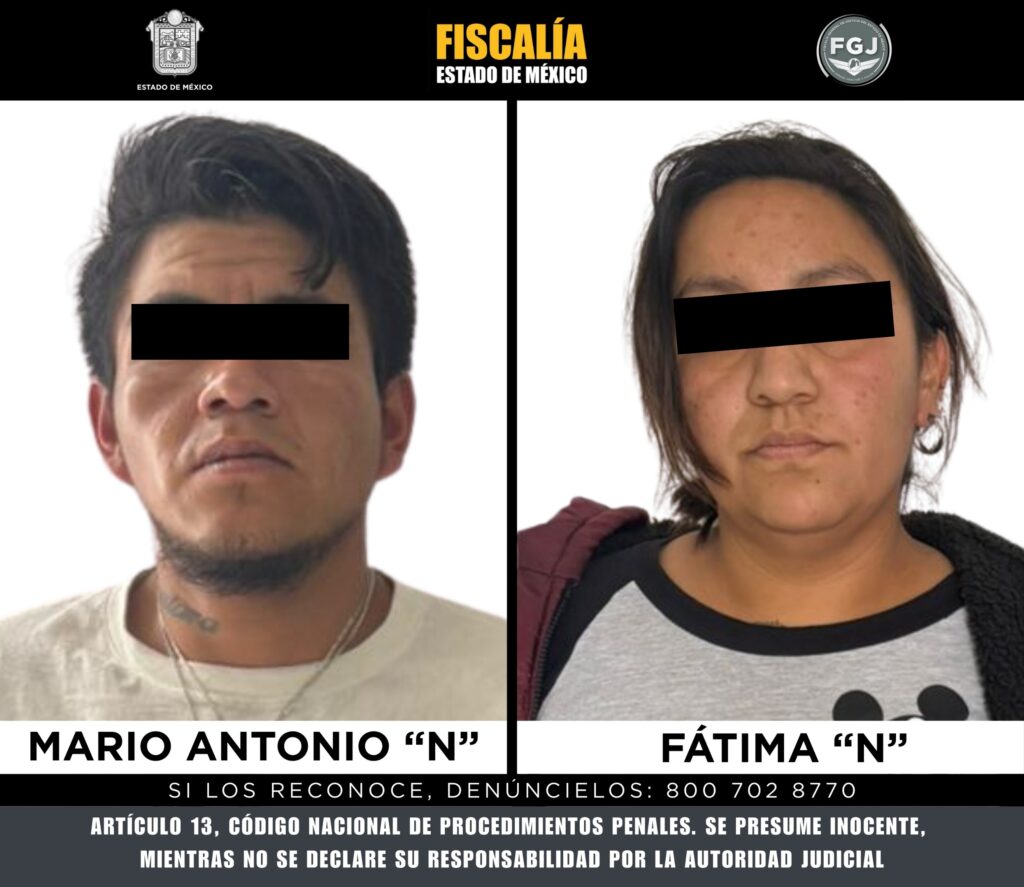 Pareja es vinculada a proceso por el feminicidio de una pequeña