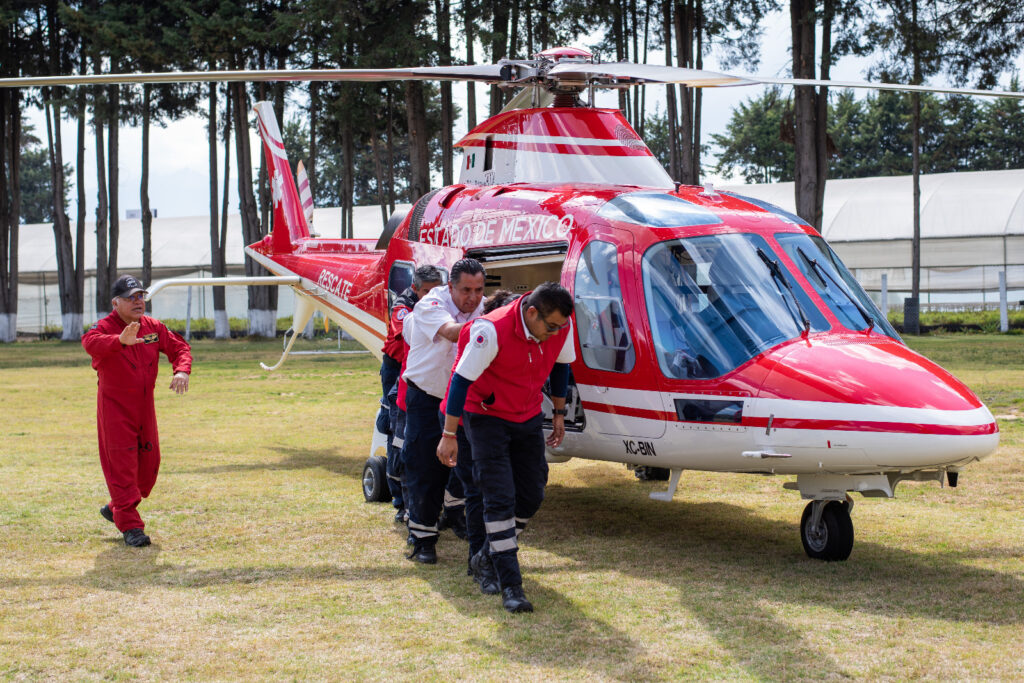 Grupo Aéreo Relámpagos capacitó a más de 700 proveedores de servicios de emergencias en el Edoméx
