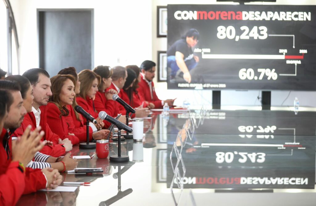 Silencio oficial ante más de 80 mil desaparecidos en gobiernos morenistas: PRI