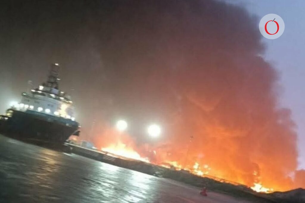 Incendio en refinería Olmeca deja víctimas mortales en Tabasco