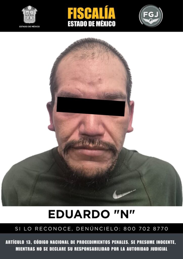 Cumplimentan orden de aprehensión en contra de investigado en el delito de homicidio