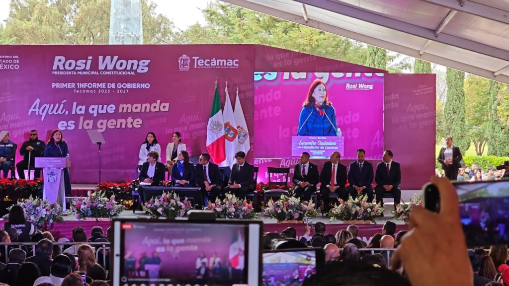 Rosi Wong rinde su primer informe al frente de Tecámac: “El poder sólo tiene sentido cuando se pone al servicio de los demás”