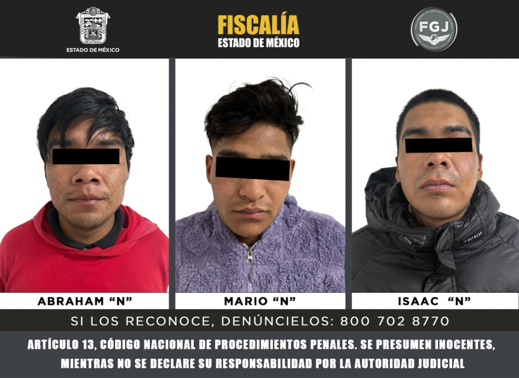 Secuestradores y homicidas que abandonaron cuerpo de su víctima en Galaxias, Toluca, son vinculados a proceso