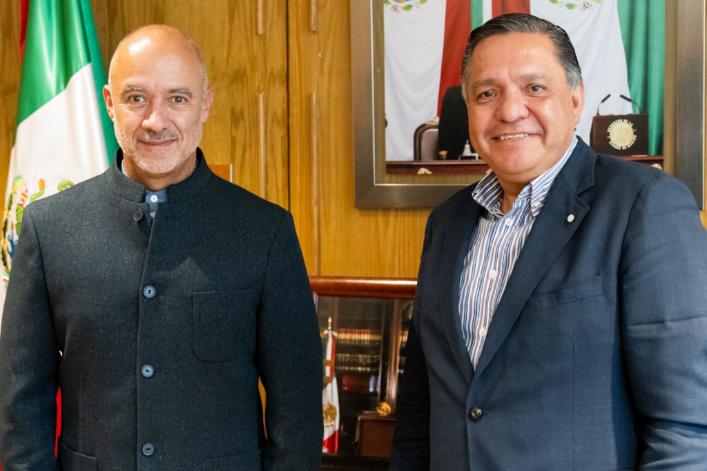 Ricardo Moreno se reúne con el secretario federal de infraestructura para mejorar vialidades en Toluca