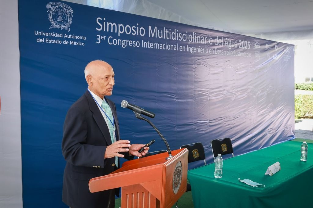 Seguridad hídrica, uno de los mayores desafíos que enfrentará la humanidad: Vijay P. Singh