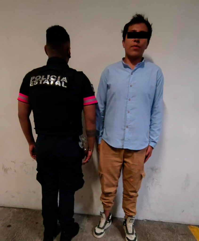 Detienen a agresor en la colonia Héroes del 5 de Mayo en Toluca