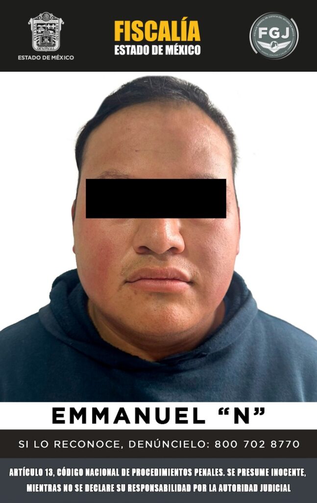Vinculan a proceso a sujeto que asesinó a golpes a un hombre y dejó a otro gravemente lesionado en Toluca