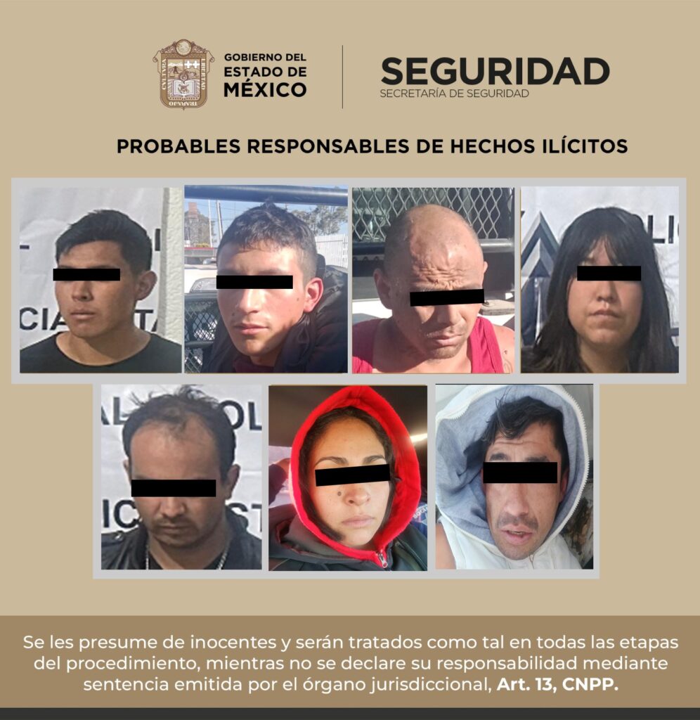 Capturan a nueve presuntos integrantes de grupo criminal con orígenes en Michoacán