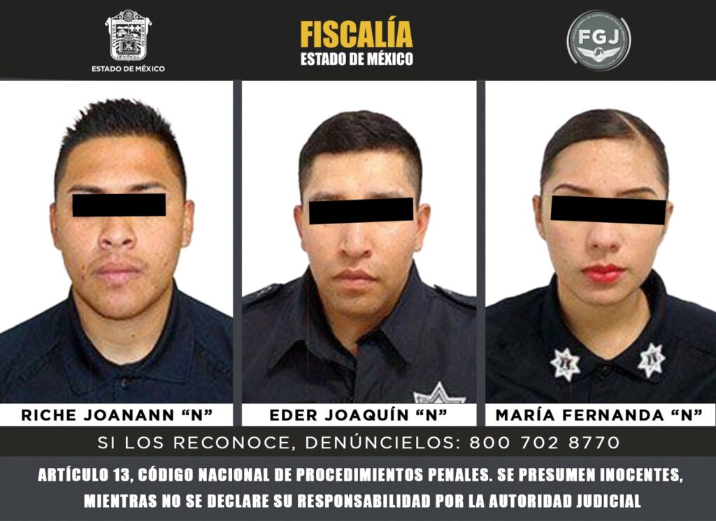 FGJEM logra vinculación a proceso contra policías de Naucalpan acusados de tortura a mujer trans