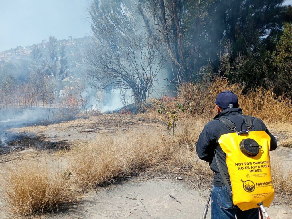 Edomex registró baja del 28% en número de incendios forestales en 2025