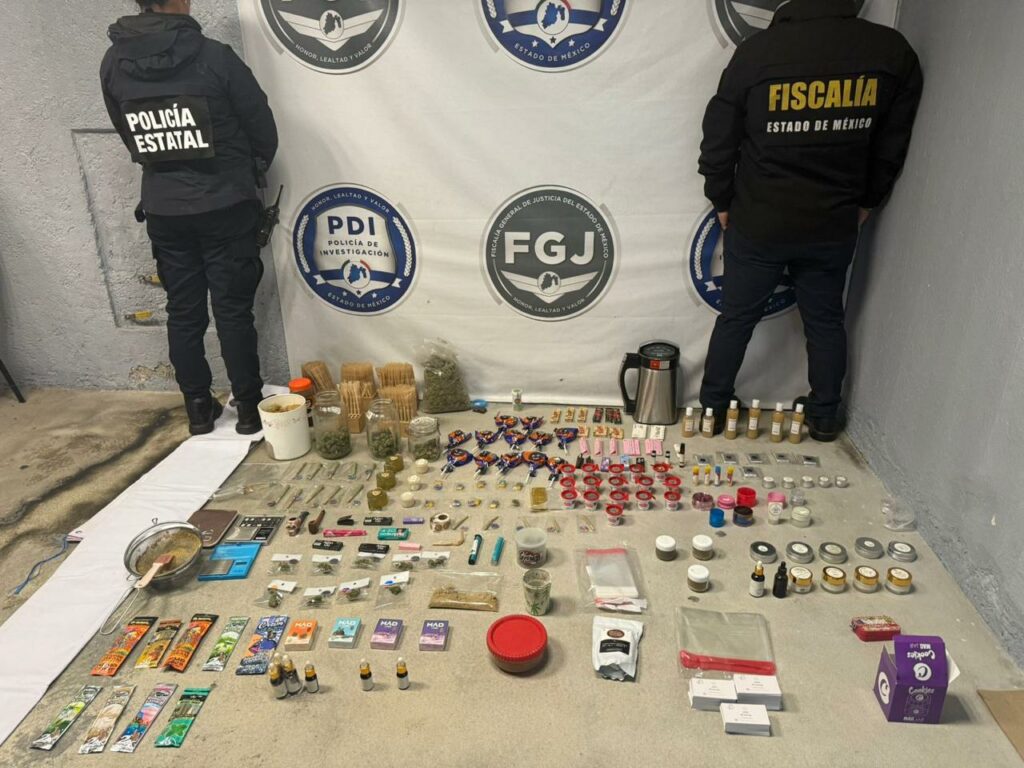 Aseguran golosinas presuntamente hechas a base de marihuana, y detienen a una mujer tras cateo en Toluca