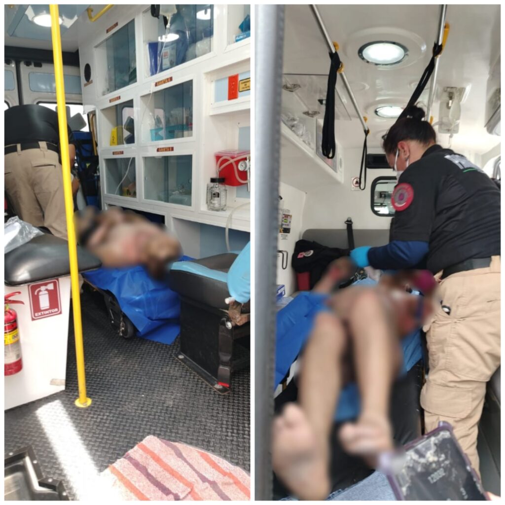 Dos lesionados por flamazo en pipa de gas en Ecatepec