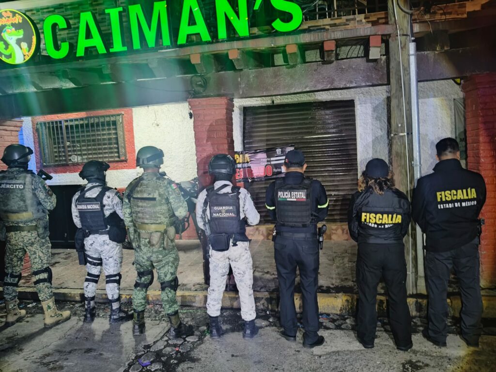 Por actividades ilícitas, aseguran 175 bares y chelerías en 27 municipios del Edoméx