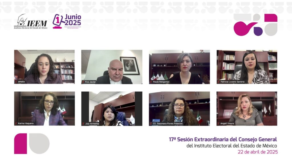 Aprueba IEEM lineamientos y bases para debates entre candidaturas al Poder Judicial