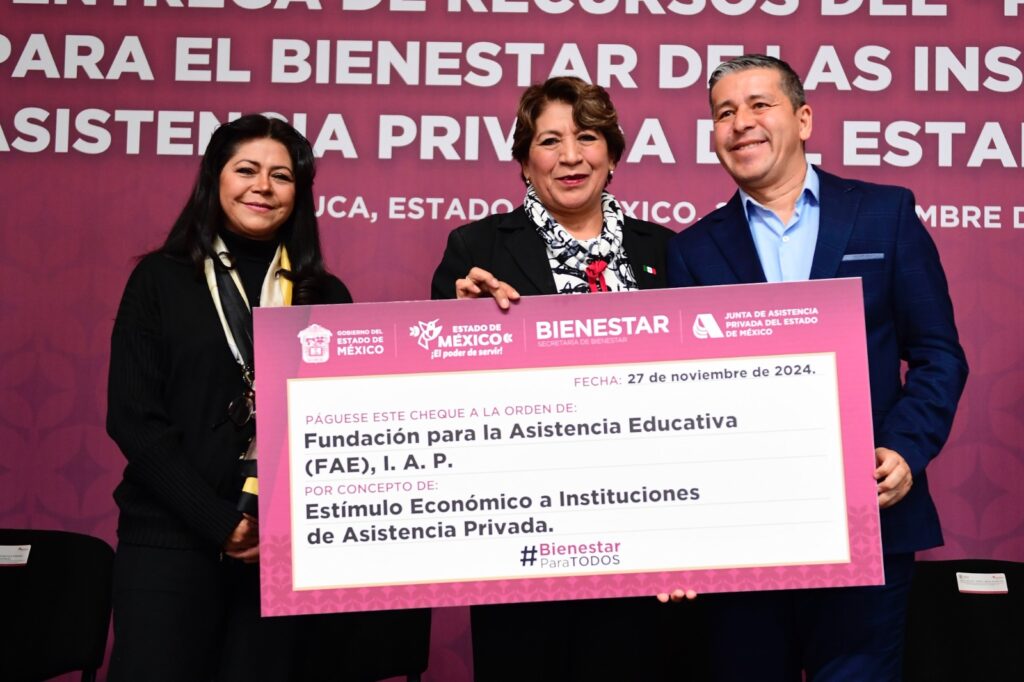 Refrenda gobernadora Delfina Gómez su compromiso para disminuir pobreza en Edoméx