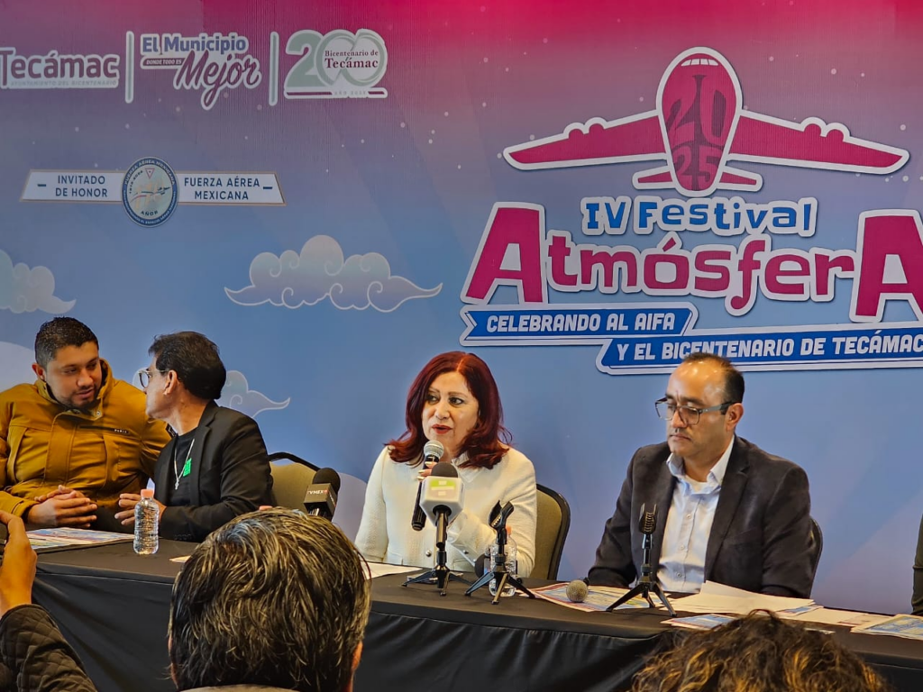Anuncia gobierno de Tecámac la IV edición del Festival Atmósfera 2025