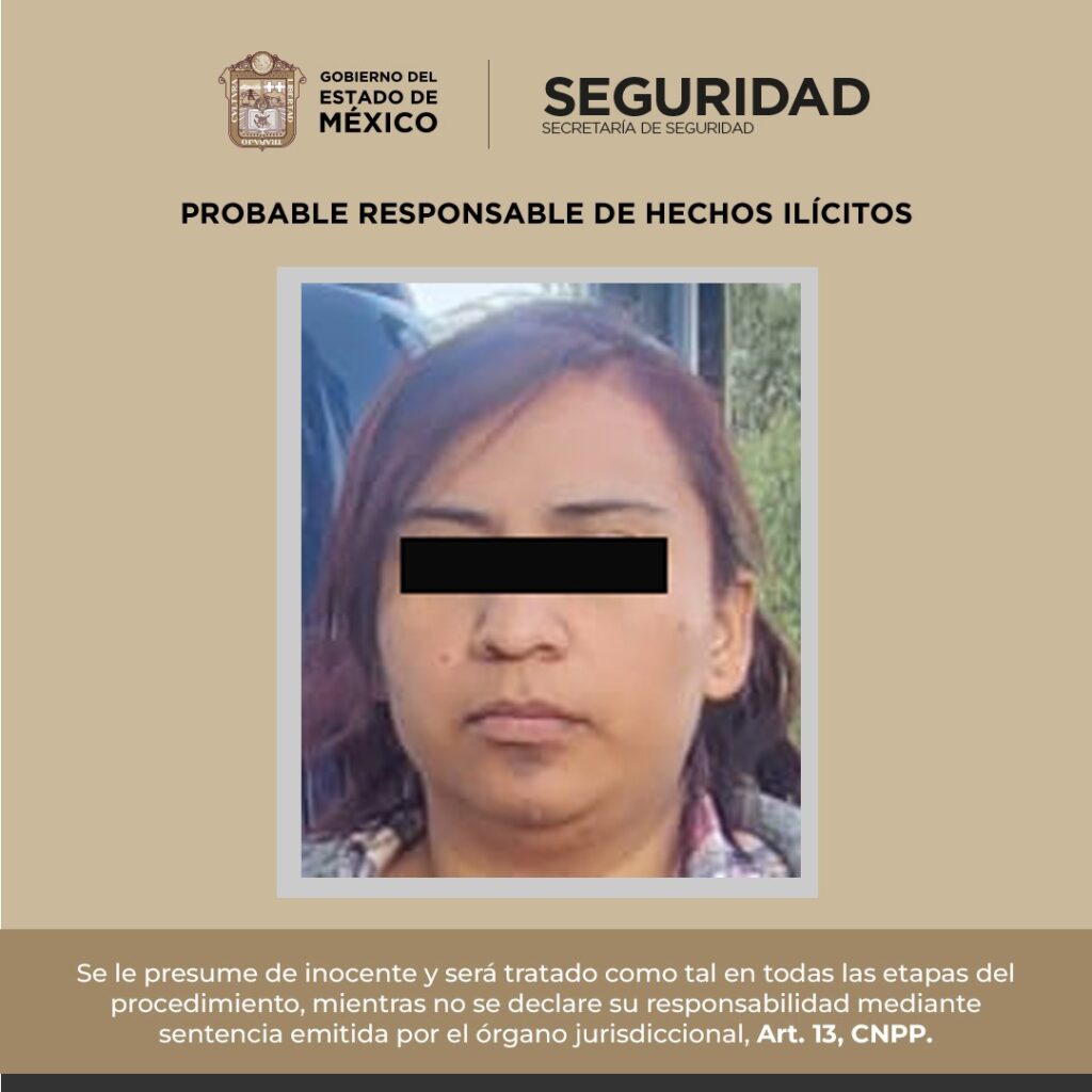 Capturan a mujer por presunto narcomenudeo y portación de arma prohibida