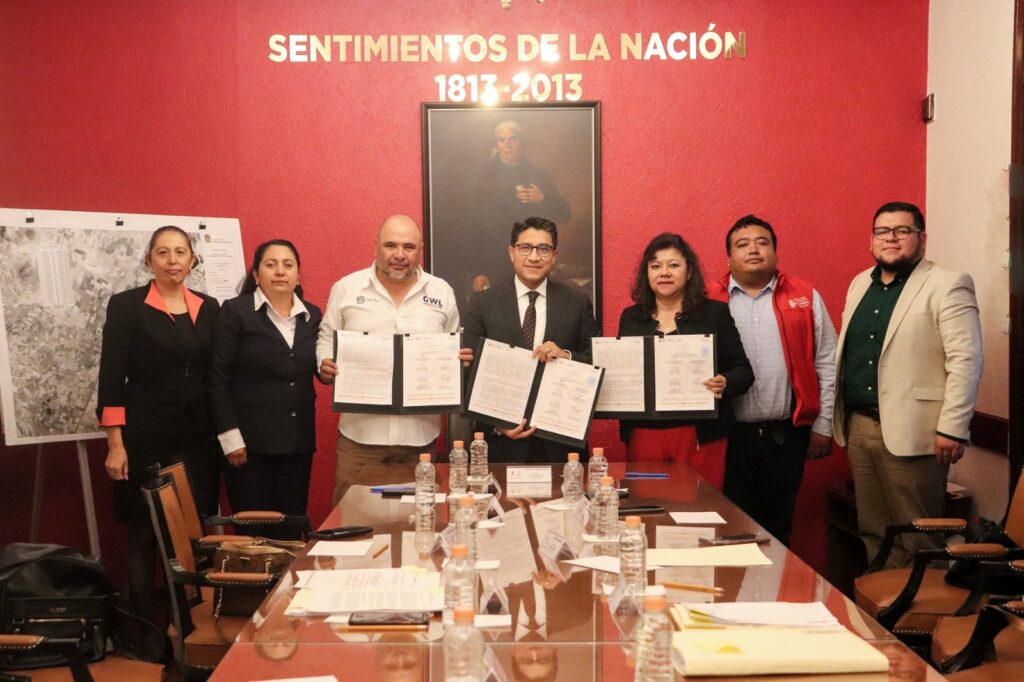 Firman Axapusco y Nopaltepec Convenio Amistoso de Límites Territoriales