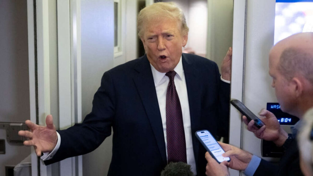 Trump anuncia pausa en ataques contra plantas energéticas de Irán