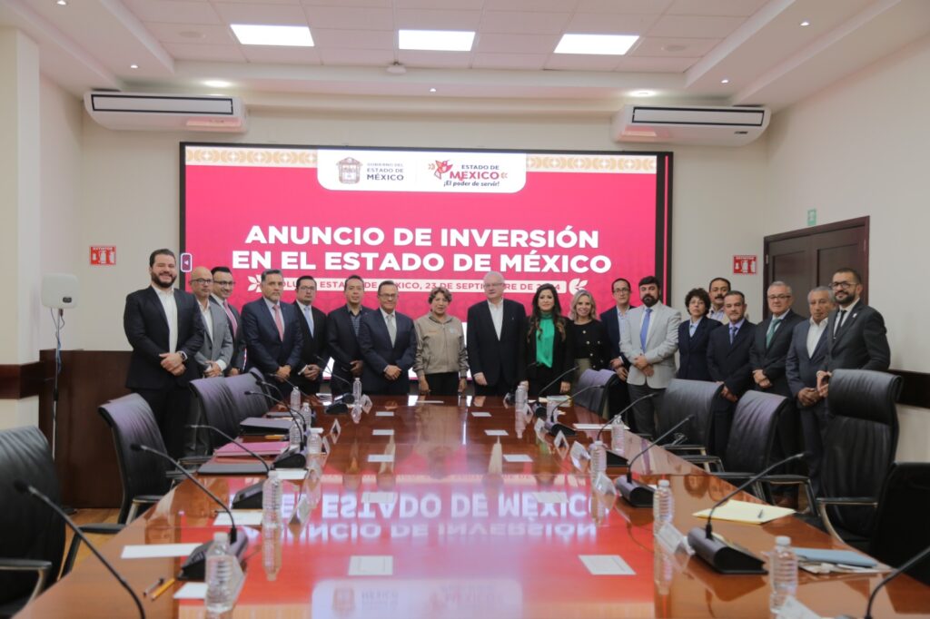 Anuncia gobernadora Delfina Gómez inversión por 15 mil mdp en cadenas comerciales para el Edoméx