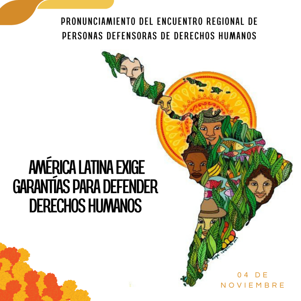 América Latina exige garantías para defender derechos humanos