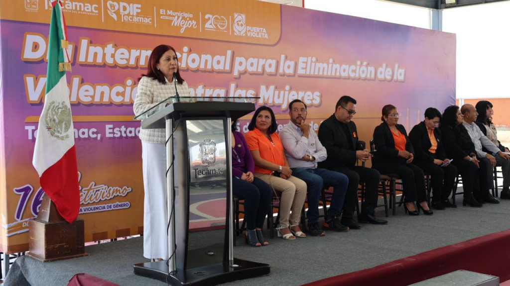 Gobierno de Tecámac con las mujeres; impulsa acciones para erradicar violencia de género