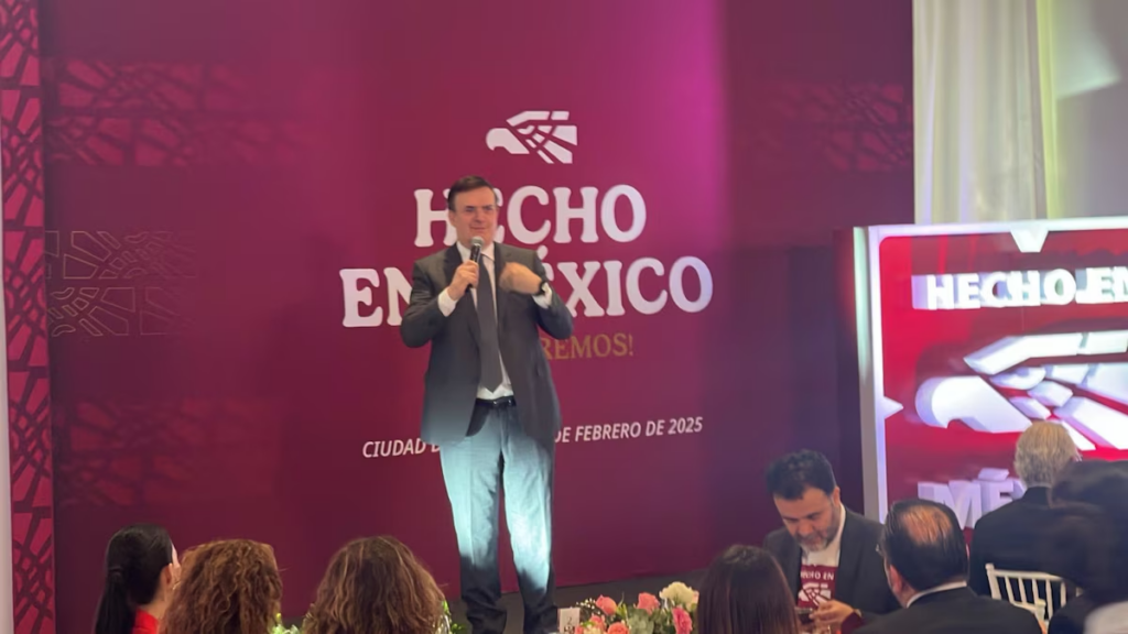 Marcelo Ebrard indicó que la marca “Hecho en México” tendrá condiciones de uso