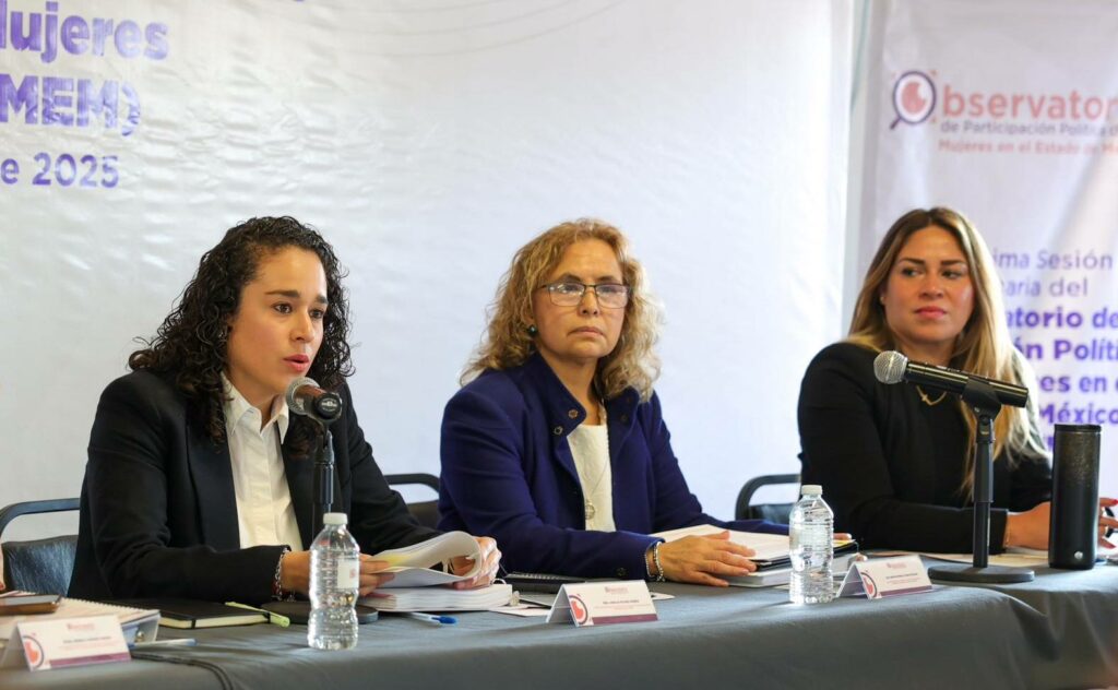 IEEM asume presidencia del Observatorio de Participación Política de las Mujeres