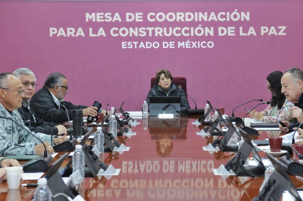 Gobernadora Delfina Gómez da seguimiento al Plan DN-III-E y Plan Marina aplicados en municipios afectados por las lluvias