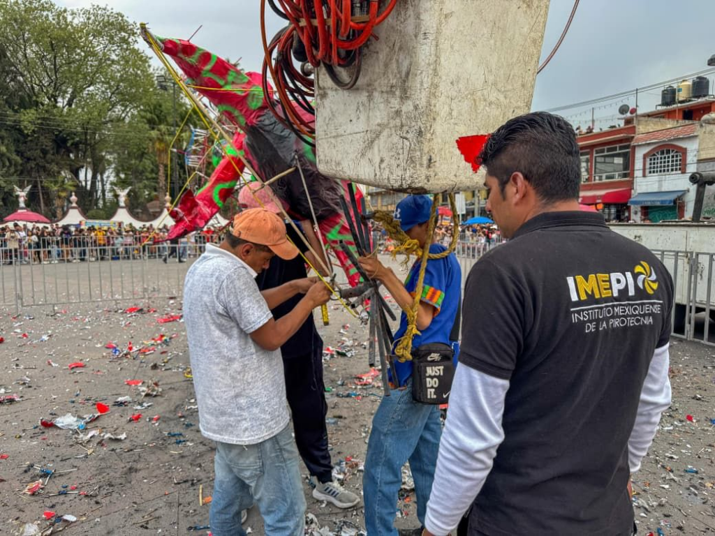 IMEPI llama a respetar la seguridad en quemas de judas pirotécnicos