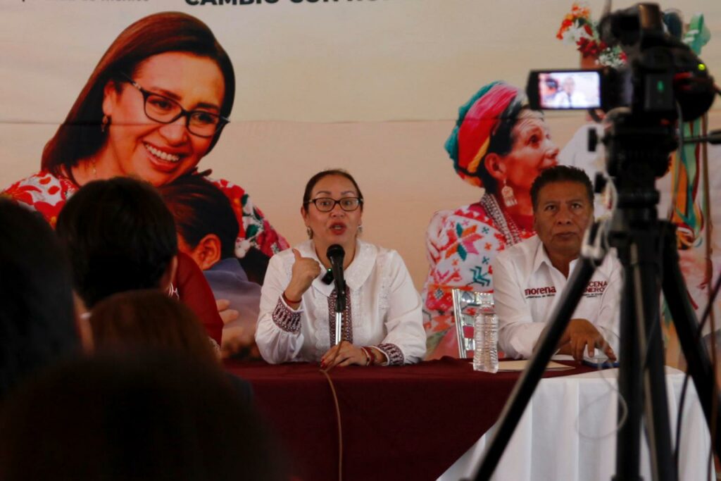 En Ecatepec nuestros adversarios están desquiciados porque se acaban corrupción y privilegios: Azucena