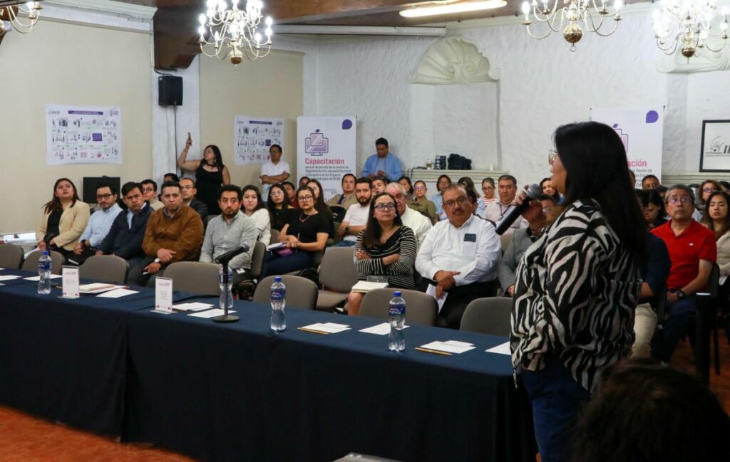 IEEM capacita a personal electoral para el cómputo de votos de la elección judicial 2025