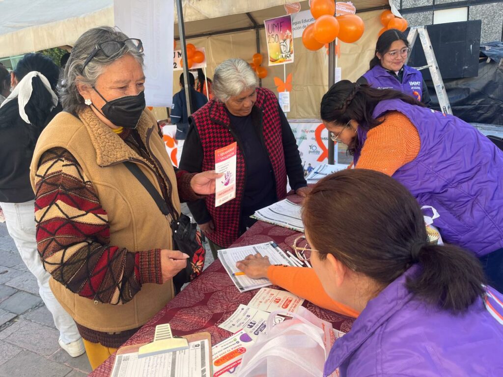 Continúa en Toluca la campaña 16 días de activismo contra la violencia de género