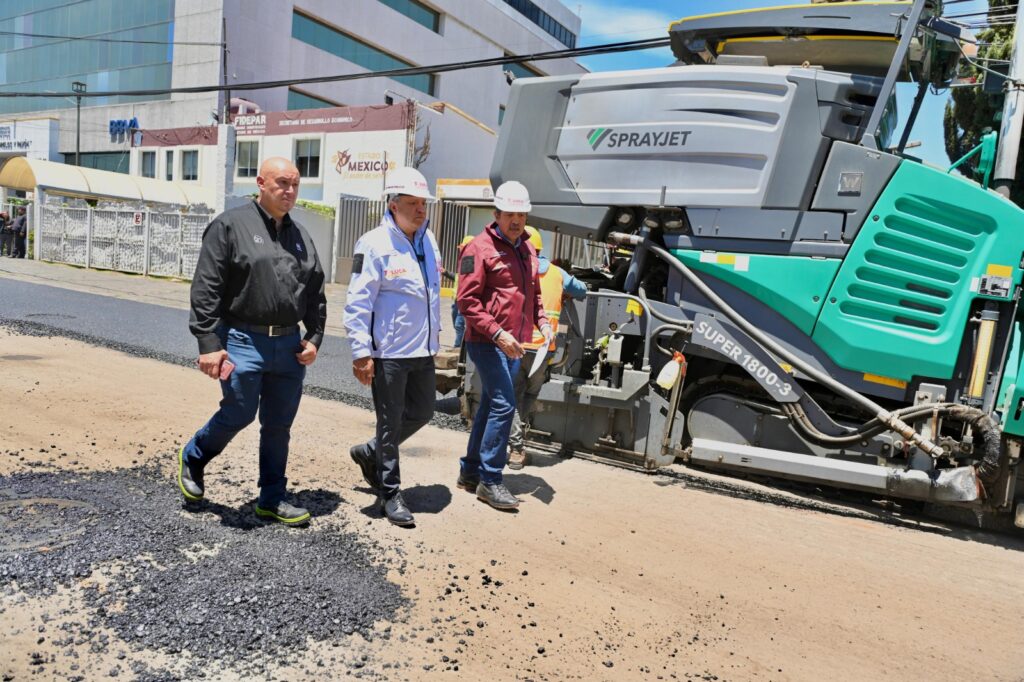 Calles reparadas y más seguras para los trabajadores de Toluca: Ricardo Moreno Bastida